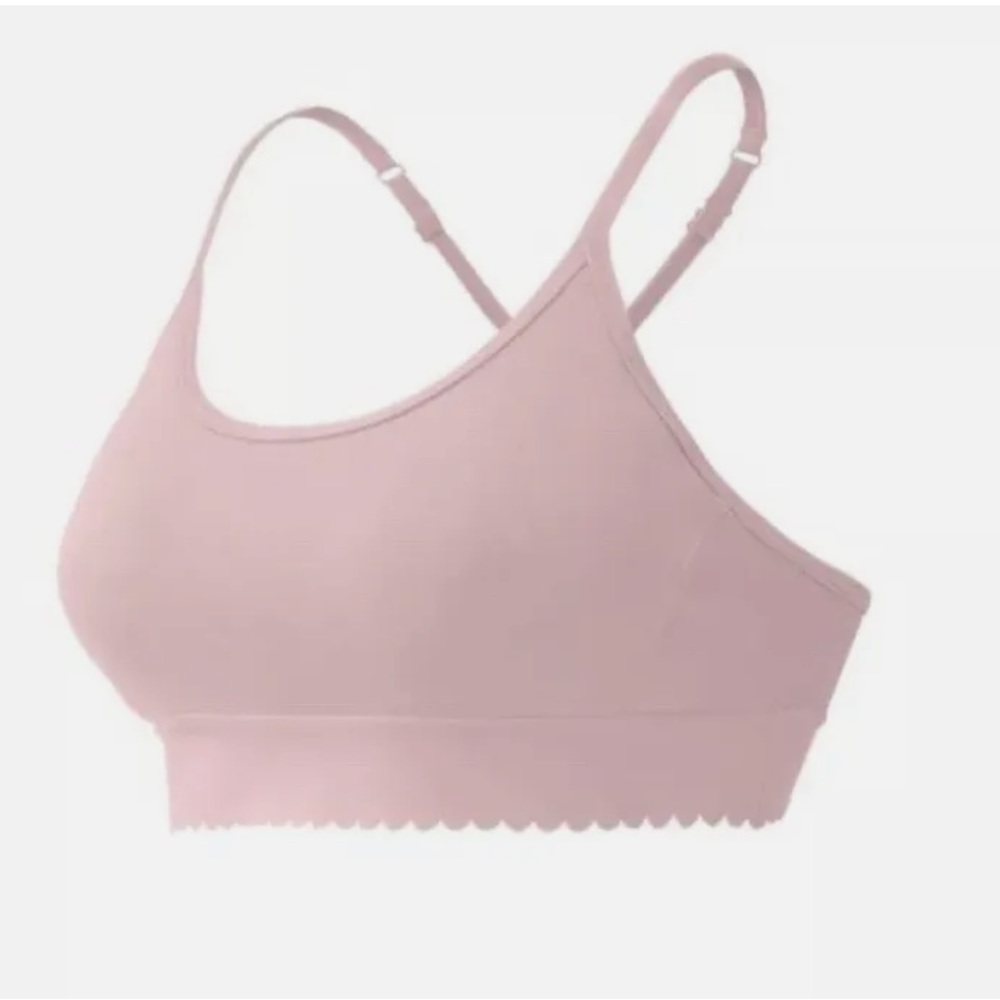New Balance Scalloped Sports Bra